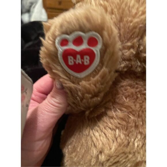 Build-A-Bear Workshop Brown Blue Happy Birthday Plush Teddy Bear Stuffed Toy - Picture 10 of 12